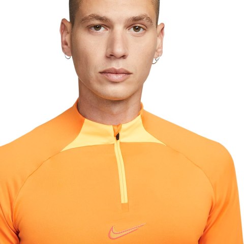 ND05_B19447-XL DH8732 738 Bluza męska Nike Dri-Fit Strike Drill Top pomarańczowa DH8732 738 r.XL