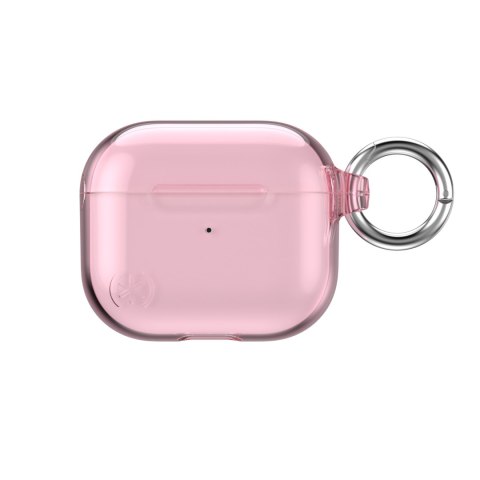 ND38_141176-9569 Speck Presidio Clear - Etui Apple AirPods 3 z ochroną antybakteryjną Microban (Icy Pink)