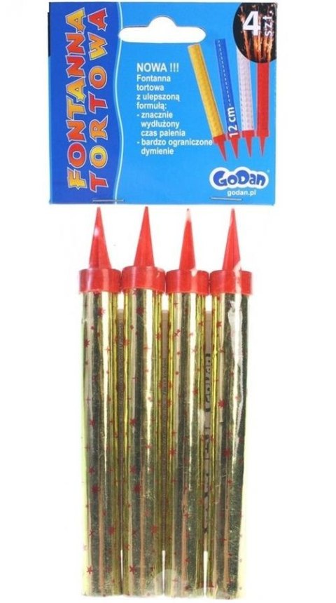 ND39_354990 FONTANNA TORTOWA 120MM 4SZT GO FTH12/4 PBH