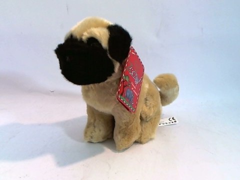 Pies Mops siedzący 20cm 13472 14535.