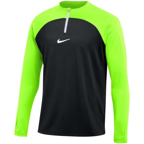 ND05_B19555-2XL DH9230 010 Bluza męska Nike NK Dri-FIT Academy Drill Top K czarno-zielona DH9230 010 r.2XL