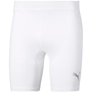ND05_S10253-XL 655924 04 Spodenki męskie Puma LIGA Baselayer Short Tight białe 655924 04 r.XL