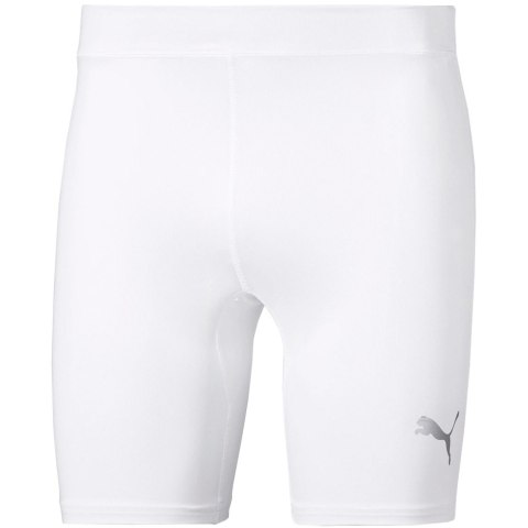 ND05_S10253-XL 655924 04 Spodenki męskie Puma LIGA Baselayer Short Tight białe 655924 04 r.XL