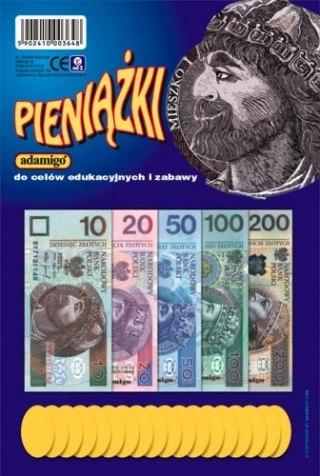 ND39_82268 PIENIAZKI EDUK BANKNOTY MONETY ADM 648 B/C