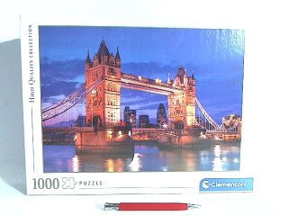 !!! CLE puzzle 1000 HQ Tower Bridge At Night 39674