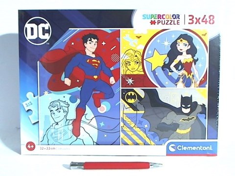 !!! CLE puzzle 3x48 SuperKolor Dc Comics 25272
