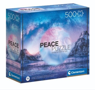 !!! CLE puzzle 500 PeaceCollection LightBlue 35116