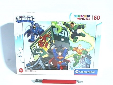 !!! CLE puzzle 60 SuperKolor DC Superfriends 26066