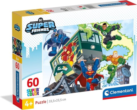 !!! CLE puzzle 60 SuperKolor DC Superfriends 26066