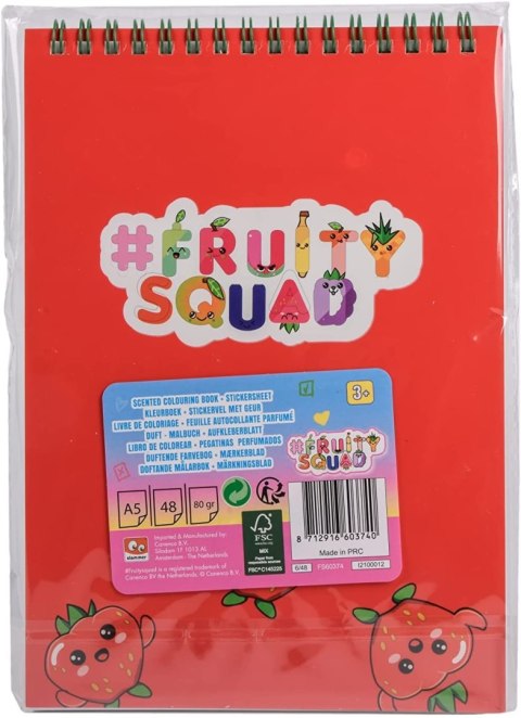 FRUITYSQUAD pachnący notes+naklejki FS60374 03740