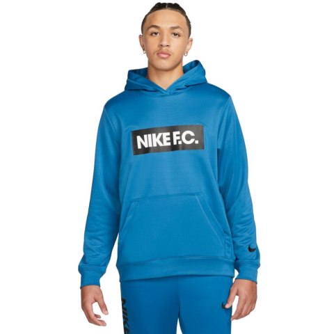 ND05_B19354-L DC9075 407 Bluza męska Nike NK DF FC Libero Hoodie niebieska DC9075 407 r.L