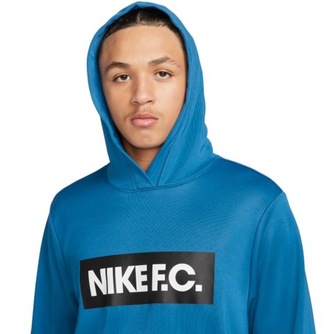 ND05_B19354-L DC9075 407 Bluza męska Nike NK DF FC Libero Hoodie niebieska DC9075 407 r.L