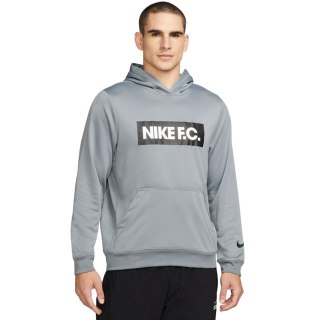 ND05_B19322-L DC9075 065 Bluza męska Nike NK DF FC Libero Hoodie szara DC9075 065 r.L