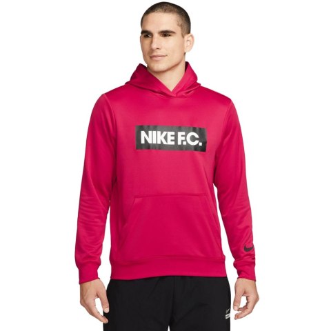 ND05_B19323-2XL DC9075 614 Bluza męska Nike NK DF FC Libero Hoodie różowa DC9075 614 r.2XL