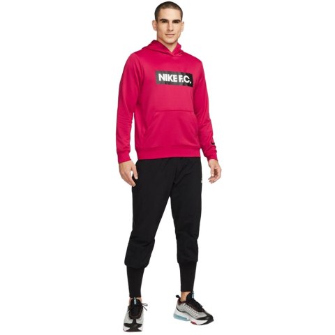 ND05_B19323-2XL DC9075 614 Bluza męska Nike NK DF FC Libero Hoodie różowa DC9075 614 r.2XL