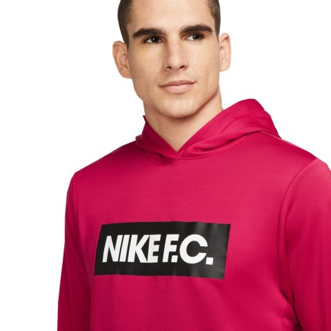ND05_B19323-M DC9075 614 Bluza męska Nike NK DF FC Libero Hoodie różowa DC9075 614 r.M