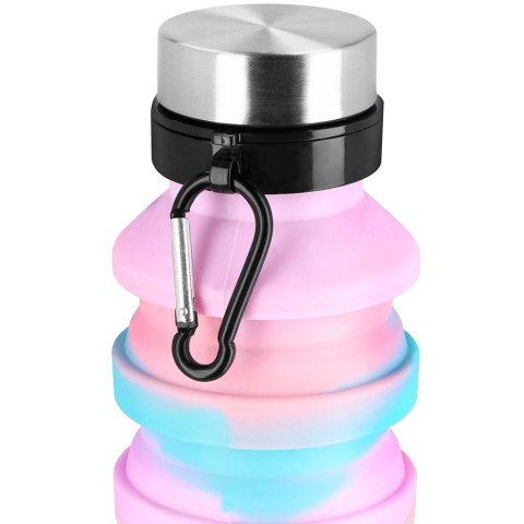 ND05_B19904 941258 Bidon składany Spokey silikonowy 550 ml Jump 941258