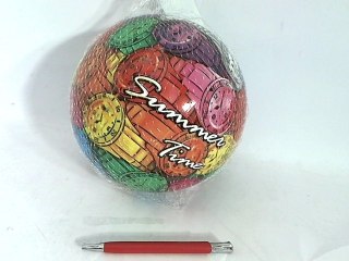 Piłka zegary 23cm w siatce 34467 31131