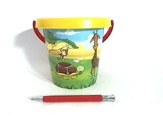 Wiaderko z nadrukiem 3 TechnoK TEH3145 03145