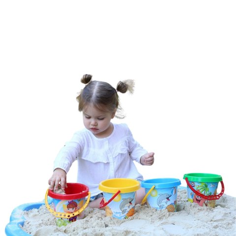 Wiaderko z nadrukiem 3 TechnoK TEH3145 03145