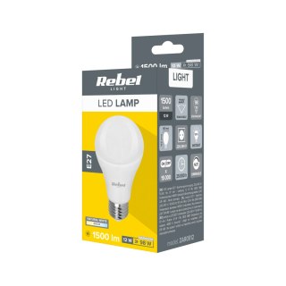 ZAR0512 Lampa LED Rebel A60 12W, E27, 4000K, 230V