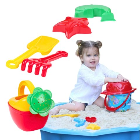 Zestaw do piasku z konewką L TechnoK TEH1455 01455