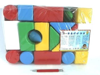 Zestaw klocków budowlanych 1 TEH2599 02599