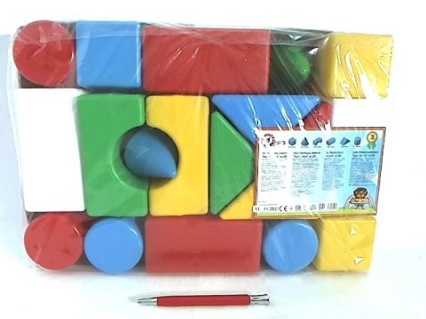 Zestaw klocków budowlanych 1 TEH2599 02599