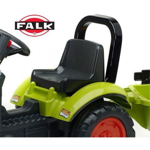 Falk Traktor Claas z Przyczepą i Łyżką na pedały