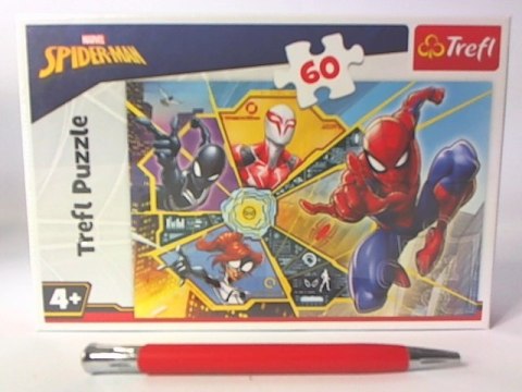 PUZZLE 60 W sieci /Marvel Spiderman 17372