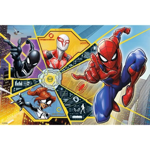 PUZZLE 60 W sieci /Marvel Spiderman 17372