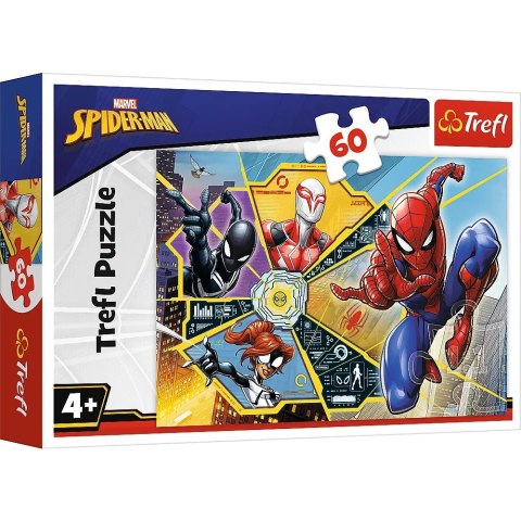PUZZLE 60 W sieci /Marvel Spiderman 17372