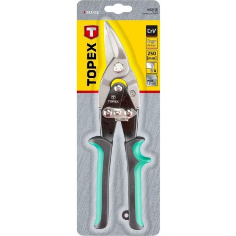 NOŻYCE DO BLACHY PRAWE 250MM