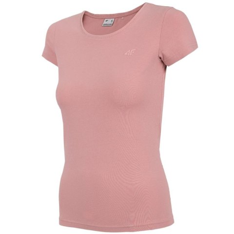 ND05_K12847-XS H4L22 TSD0350 56S Koszulka damska 4F jasny róż H4L22 TSD350 56S r.XS