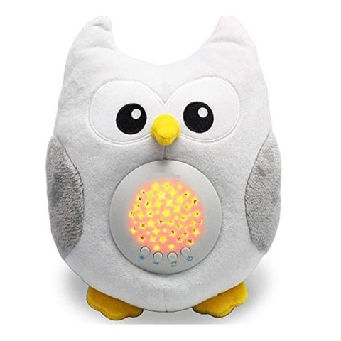 WOOPIE Przytulanka Usypiacz Projektor 2w1 Sówka - 10 Kołysanek