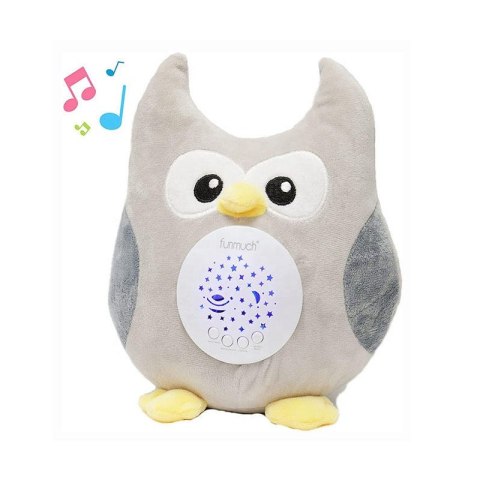 WOOPIE Przytulanka Usypiacz Projektor 2w1 Sówka - 10 Kołysanek