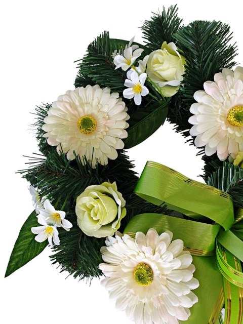 DEKORACJA GROBU WIĄZANKA WIANEK STROIK NA CMENTARZ