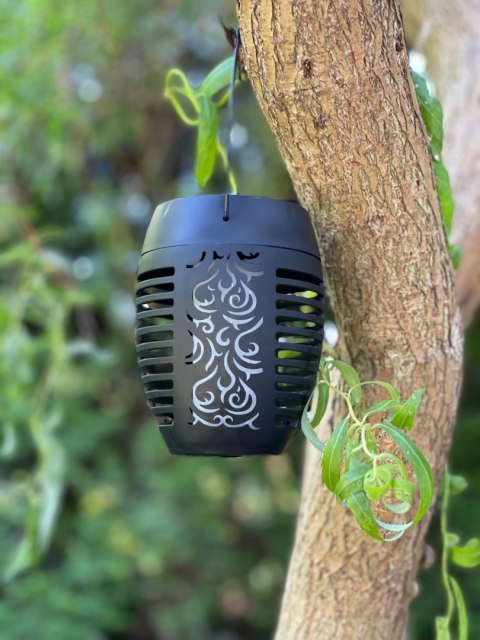 LAMPA SOLARNA WBIJANA DO OGRODU RUCHOMY PŁOMIEŃ 50 cm 1 szt.