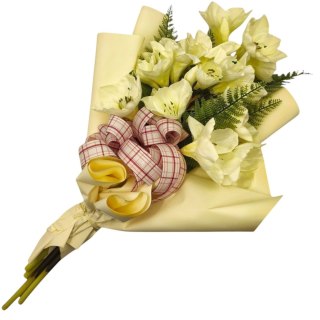 WIĄZANKA NA POGRZEB KWIATY NA GRÓB BUKIET DO WAZONU