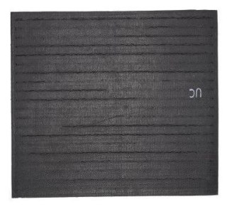 SOLIDNA WYCIERACZKA GUMOWA KOKOSOWA W PASKI ZEWNĘTRZNA POD DRZWI