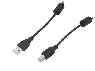 4968# Przyłącze usb a - b 1,5m komputer-drukarka 2xfer