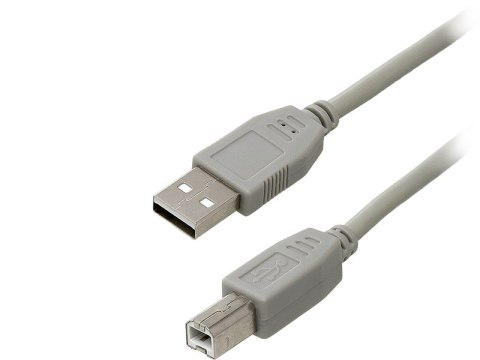 4969# Przyłącze usb a - b 1,5m komputer-drukarka szary