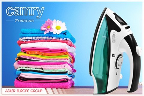 CR 5024 Żelazko turystyczne 1500w z parą