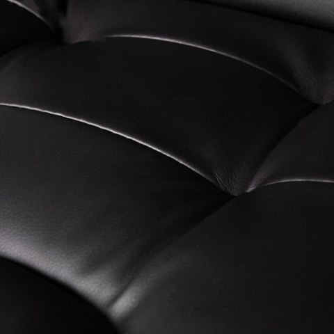 Fotel biurowy z podnóżkiem- czarny Malatec 26195