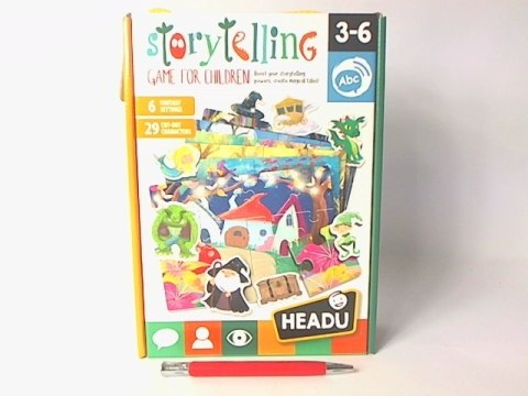 HEADU Bajkowe historyjki puzzle wiek 3-6 22724