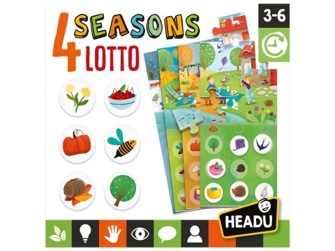 HEADU Lotto 4 pory roku wiek 3-6 24155