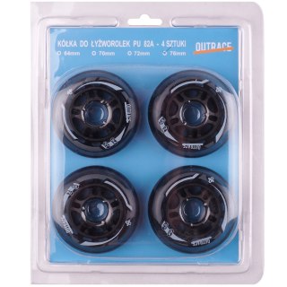ND05_K12979 Kółka do łyżworolek Outrace 76 mm
