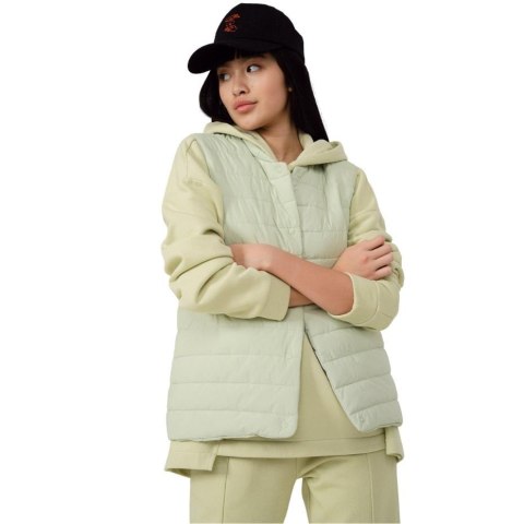 ND05_K13076-L HOL22 KUDP600 42S Kamizelka damska Outhorn jasna zieleń HOL22 KUDP600 42S r.L