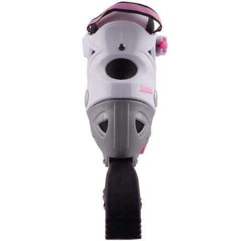 ND05_Ł0954-40-43 PW-126B-9 Łyżworolki Outrace Volt Gray szaro-różowe PW-126B-9 r.40-43