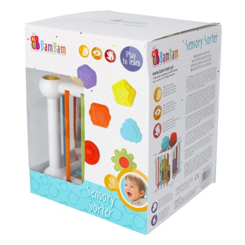 ND39_492760 BAM BAM KLOCKI SENSORYCZNE Z AKCESORIAMI WB 0/36